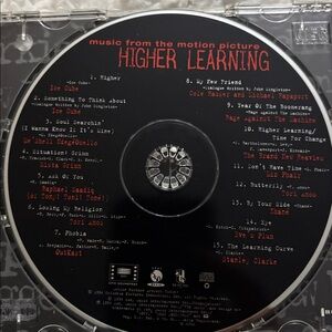 Higher Learning Soundtrack CD - 15 tracks covering hip-hop, rock